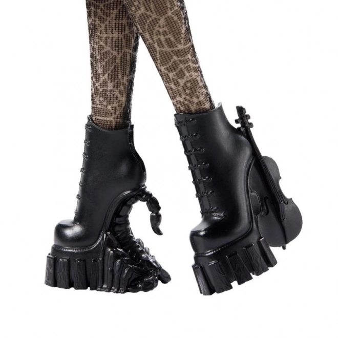Fashion dukke MH inspireret af Onsdag Addams