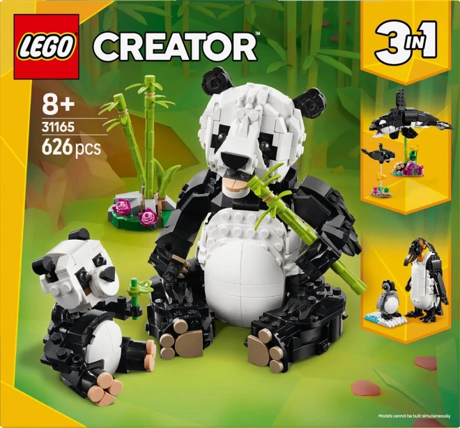 Dyr i naturen: Pandafamilie fra LEGO Creator