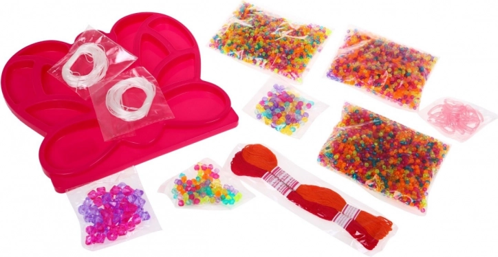 Stort sæt med 10.000+ perler