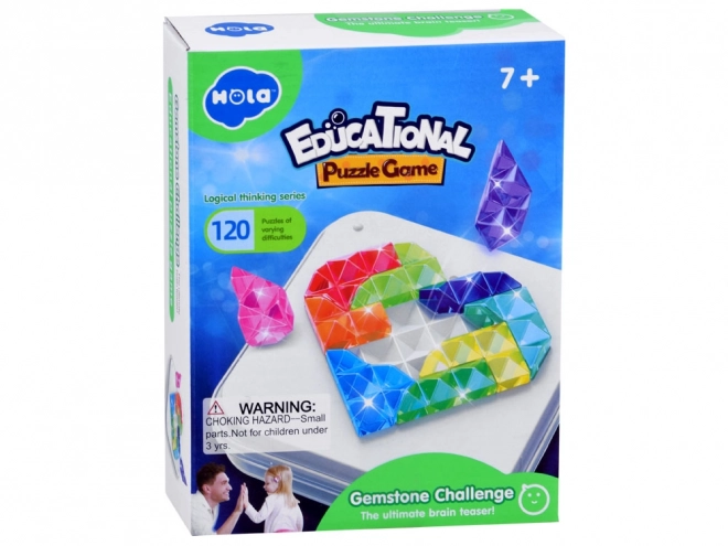 Farverig Diamant Puslespil