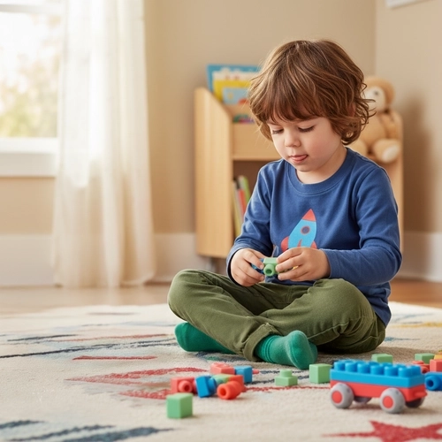 Støtter finmotorik og fantasi
