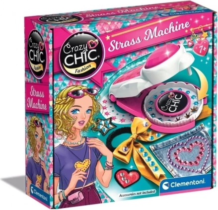 Crazy Chic rhinestones-maskine til pyntning af accessories