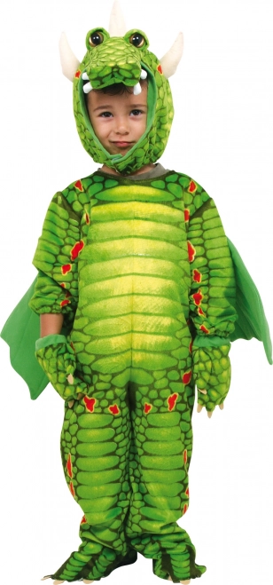 Børnekostume drage grøn SMALL FOOT