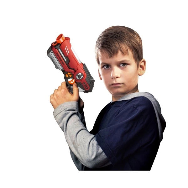 Laserpistol spil for to spillere
