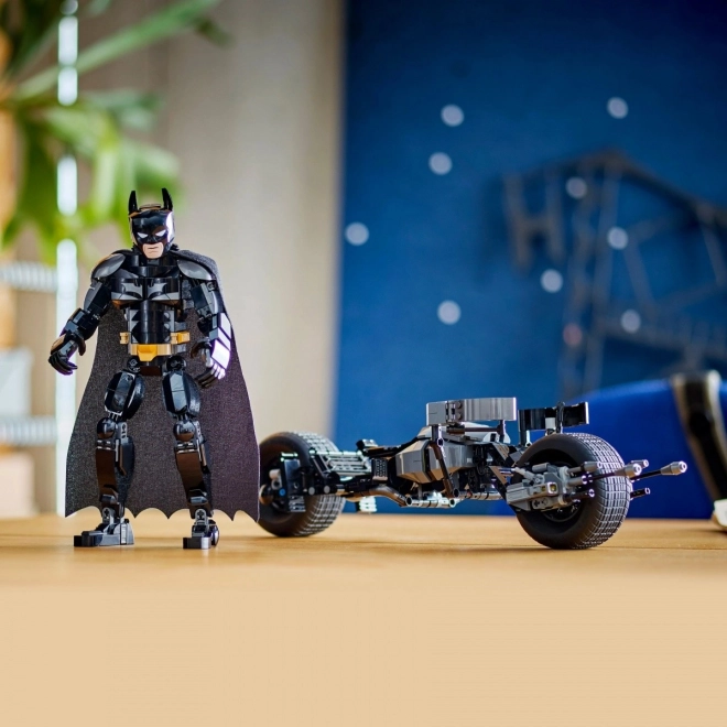 LEGO® DC Batman™ 76273 Byggbar figur: Batman™ og Bat-Pod motorcykel