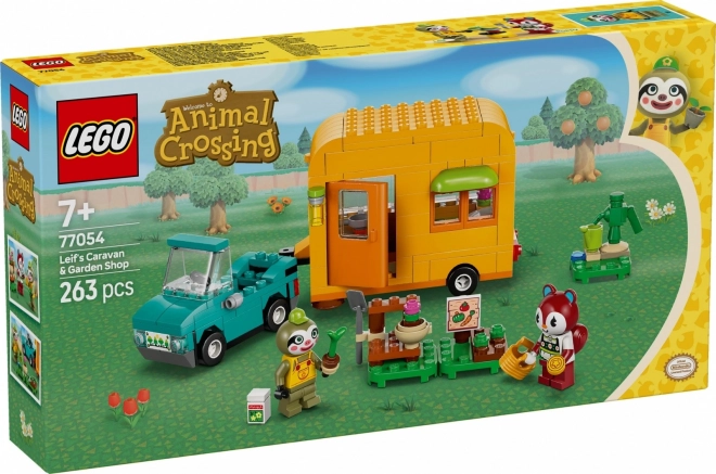 LEGO® Animal Crossing™ 77054 Leif, campingvogn og havebutik