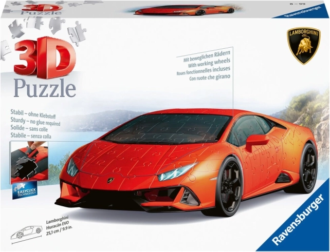Ravensburger 3D-puslespil Lamborghini Huracán Evo Verde