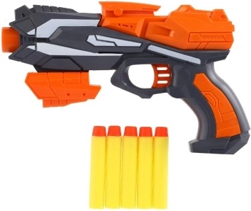 Skumpistol til børn 20 × 14 cm – Orange