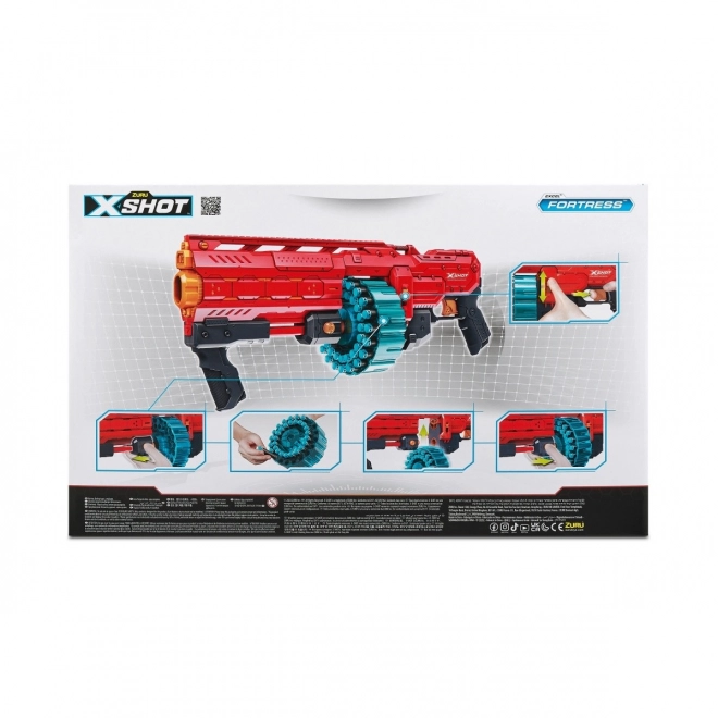 Affyrer X-Shot Excel Fortress med 48 pile