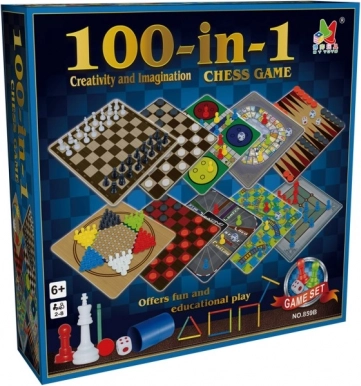 Spilsæt 100 spil i 1