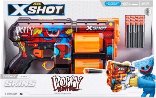 X-Shot Skins Dread Toony – skumblaster til børn (12 pile)