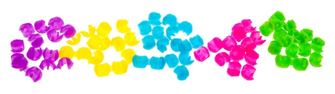Sæt med perler og hårarmbånd til børn 5+ Flettemaskiner + tilbehør