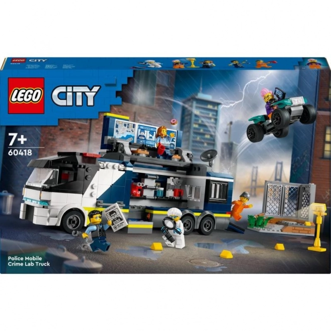 LEGO® City 60418 Mobil Kriminalistisk Laboratorium for Politiet