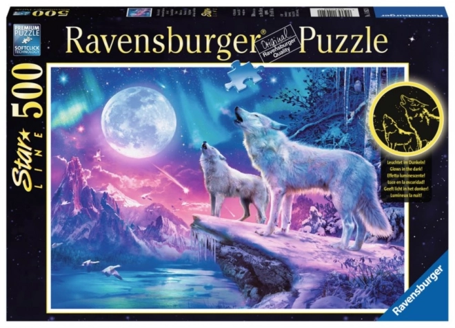 Ravensburger puslespil nordlys 1000 brikker