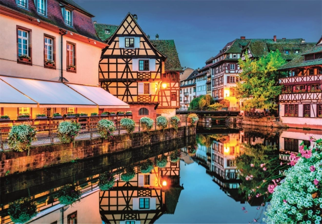 puslespil 500 compact – den gamle by i Strasbourg