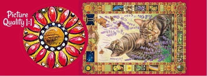 Puslespil Cherry Pazzi Katte 1000 brikker