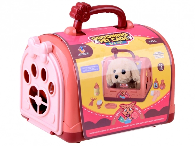 Interaktiv plysbamse i SPA-salon
