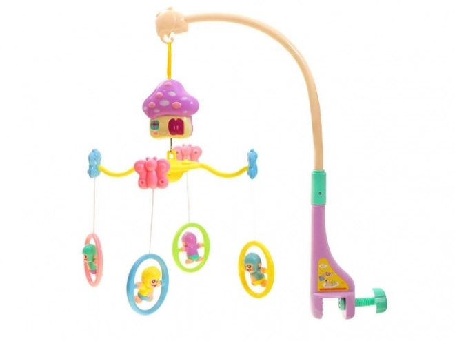 Pastel karrusel med spilledåse