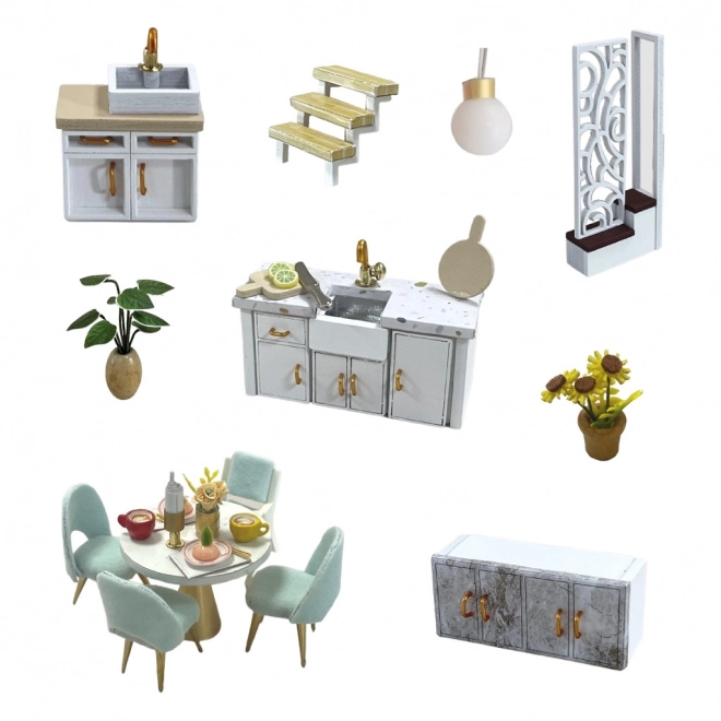 Dvǐđěťi miniature hus Eventyrslot