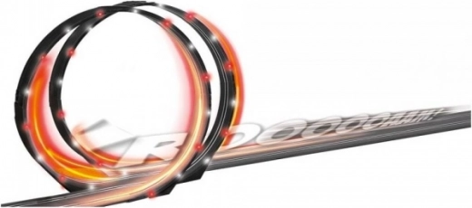 LED racersæt med loop og lydeffekter GO!!!