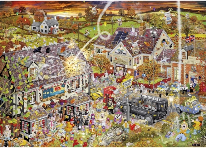 Puzzle GIBSONS jeg elsker efterår, 1000 brikker