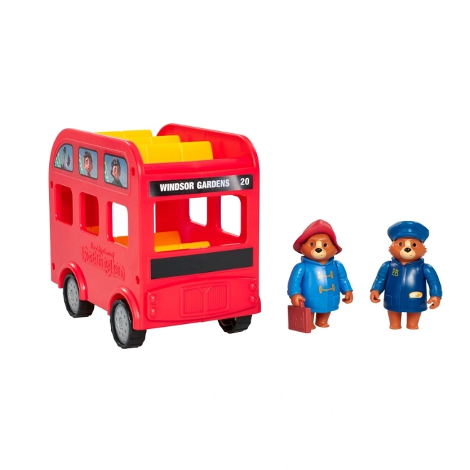 Traditionel britisk rød bus