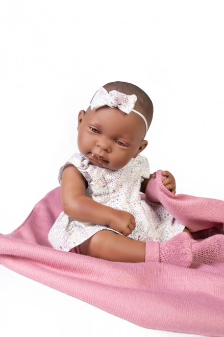 Antonio Juan 50288 MULATA - realistisk dukke spædbarn med hele vinylkroppen - 42 cm