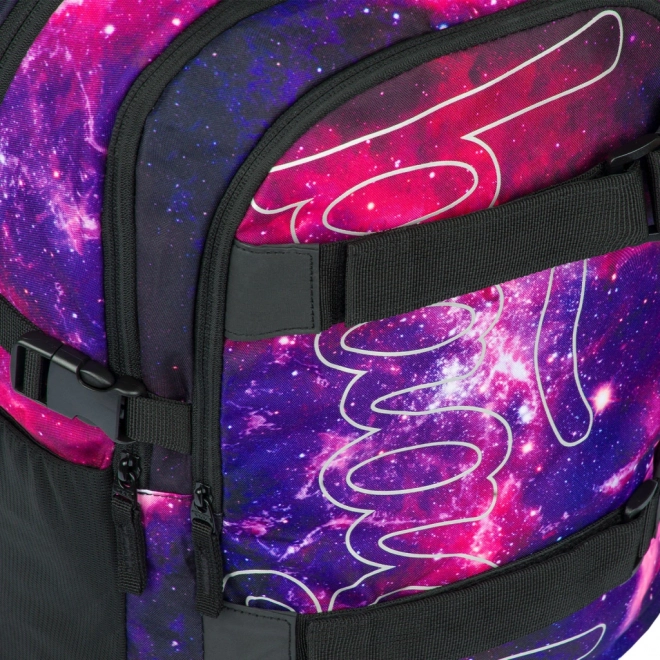BAAGL Skolerygsæk Skate Galaxy