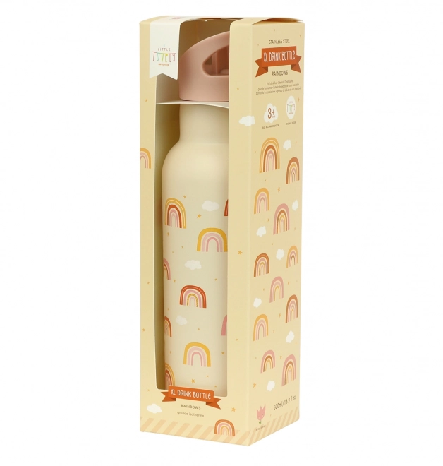 A Little Lovely Company Rustfri drikkeflaske 500 ml