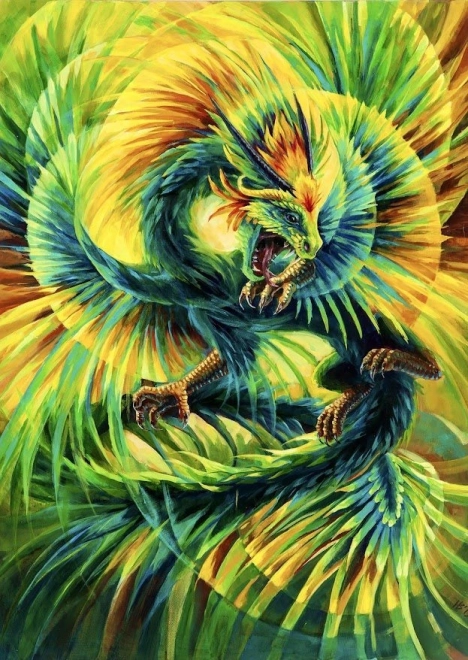 Puslespil Quetzalcoatl 1000 brikker