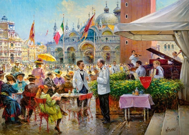 Puslespil CHERRY PAZZI – Piazza San Marco, Venedig (1000 brikker)