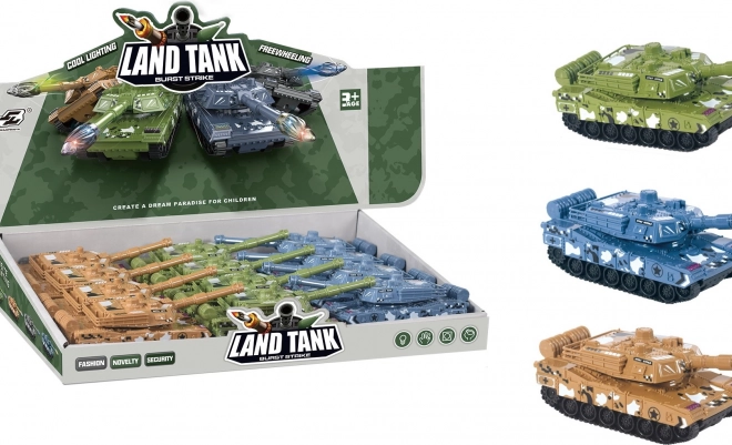 Friktionsdrevet tank 15 cm