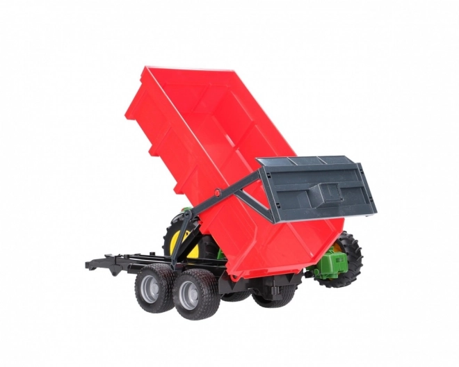 Bruder Traktor John Deere og tipvogn