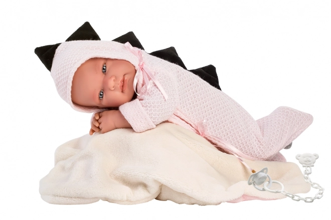 Llorens M843-20 tøj til dukke baby NEW BORN størrelse 43-44 cm