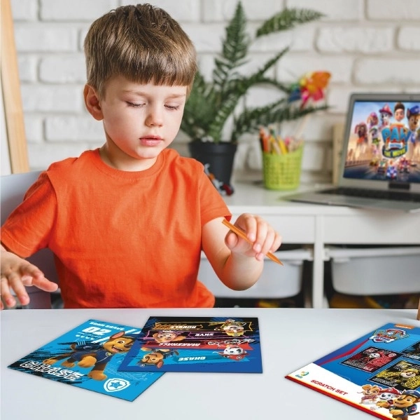 Skrabebillede Paw Patrol farverig