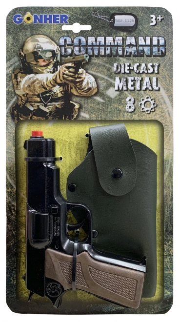 Politipistol Kommando med hylster
