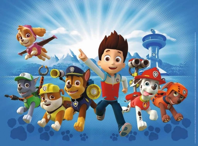 Paw Patrol 100 stykker