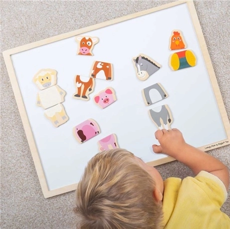 Bigjigs Toys magnetiske bondegårdsdyr