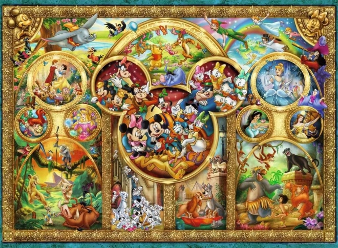RAVENSBURGER Puslespil Disney familie 500 brikker
