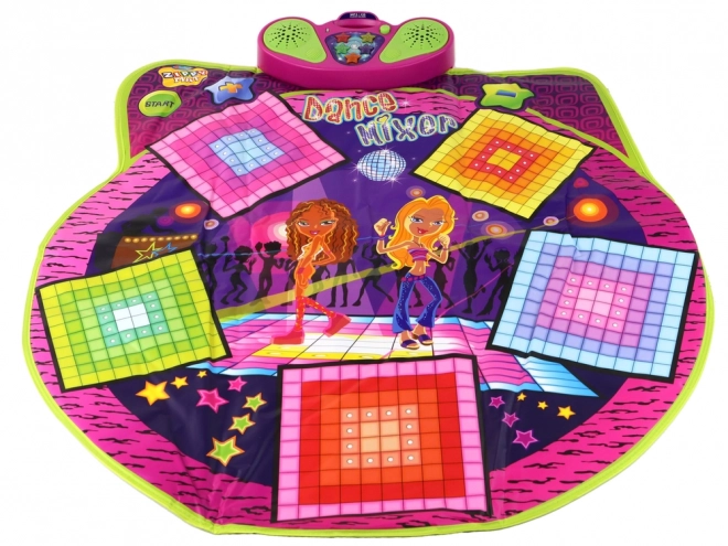Børnetrampolin med batterier Lys Lyde Dans 91cm x 93cm