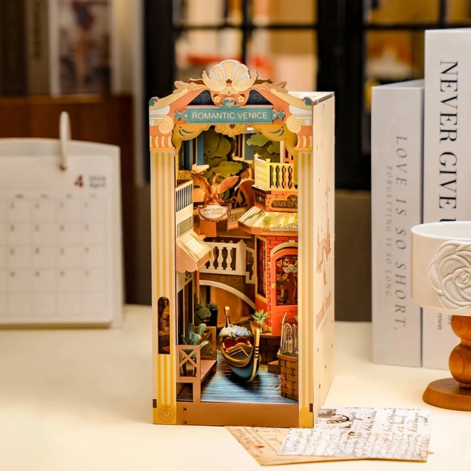RoboTime 3D puslespil Bogstøtte Romantiske Venedig