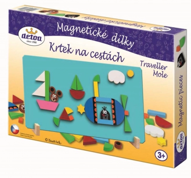 Magnetisk puslespil - Krteček
