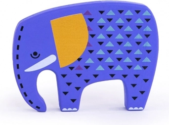 Bajo truede dyr – elefant træfigur