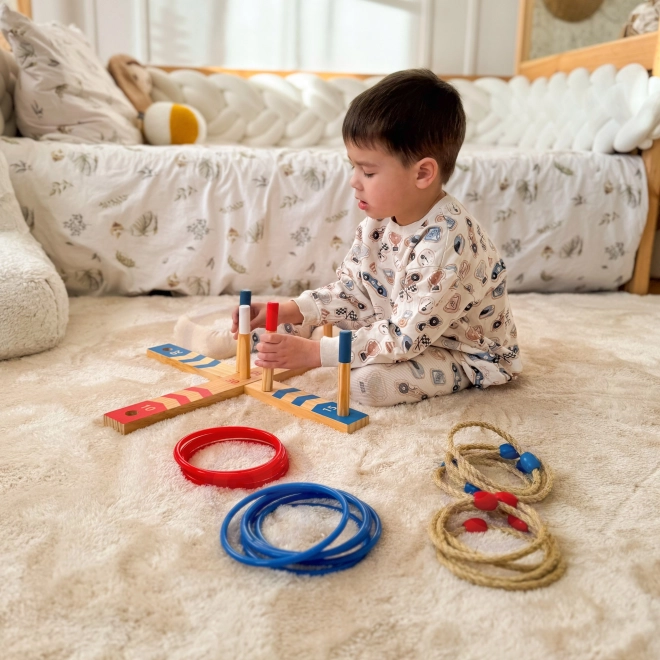 Træspillet Ring Cross fra Tooky Toy