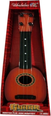 Ukulele til begyndere med 4 nylonstrenge