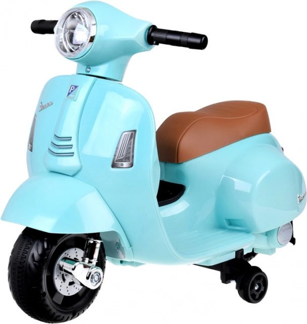 Batteridrevet Vespa scooter til børn