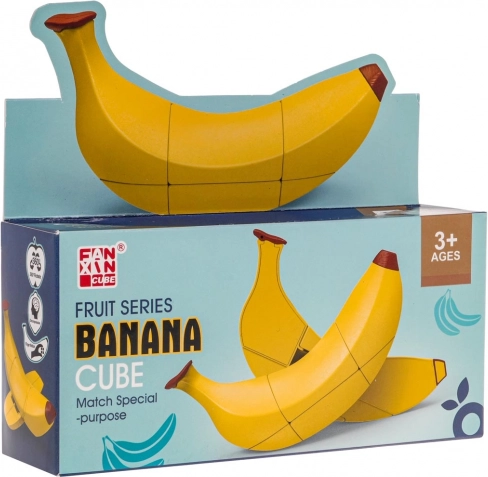 Hjernegåde formet som en banan