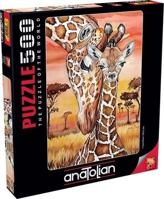 ANATOLIAN puslespil giraffer 500 brikker
