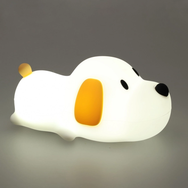Børnenes natlampe formet som en hund
