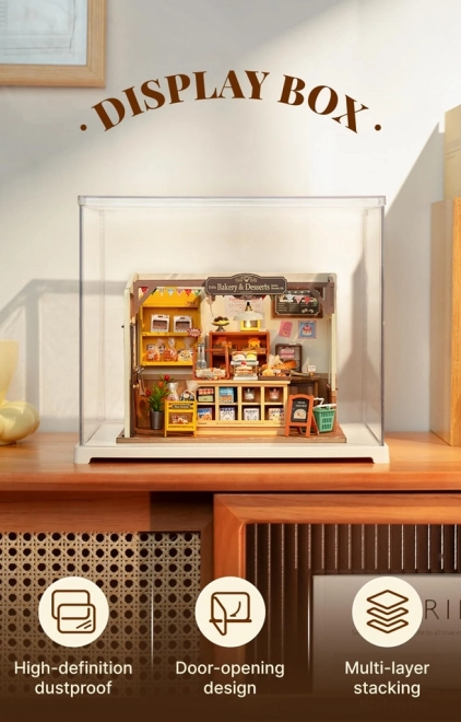 RoboTime display til miniaturehuse